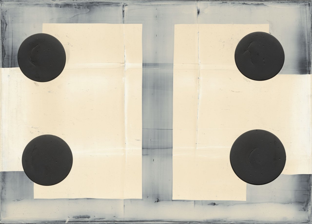 This picture shows the following artwork: Olav Christopher Jenssen. ”Once twentie-fifth time”. 1996.