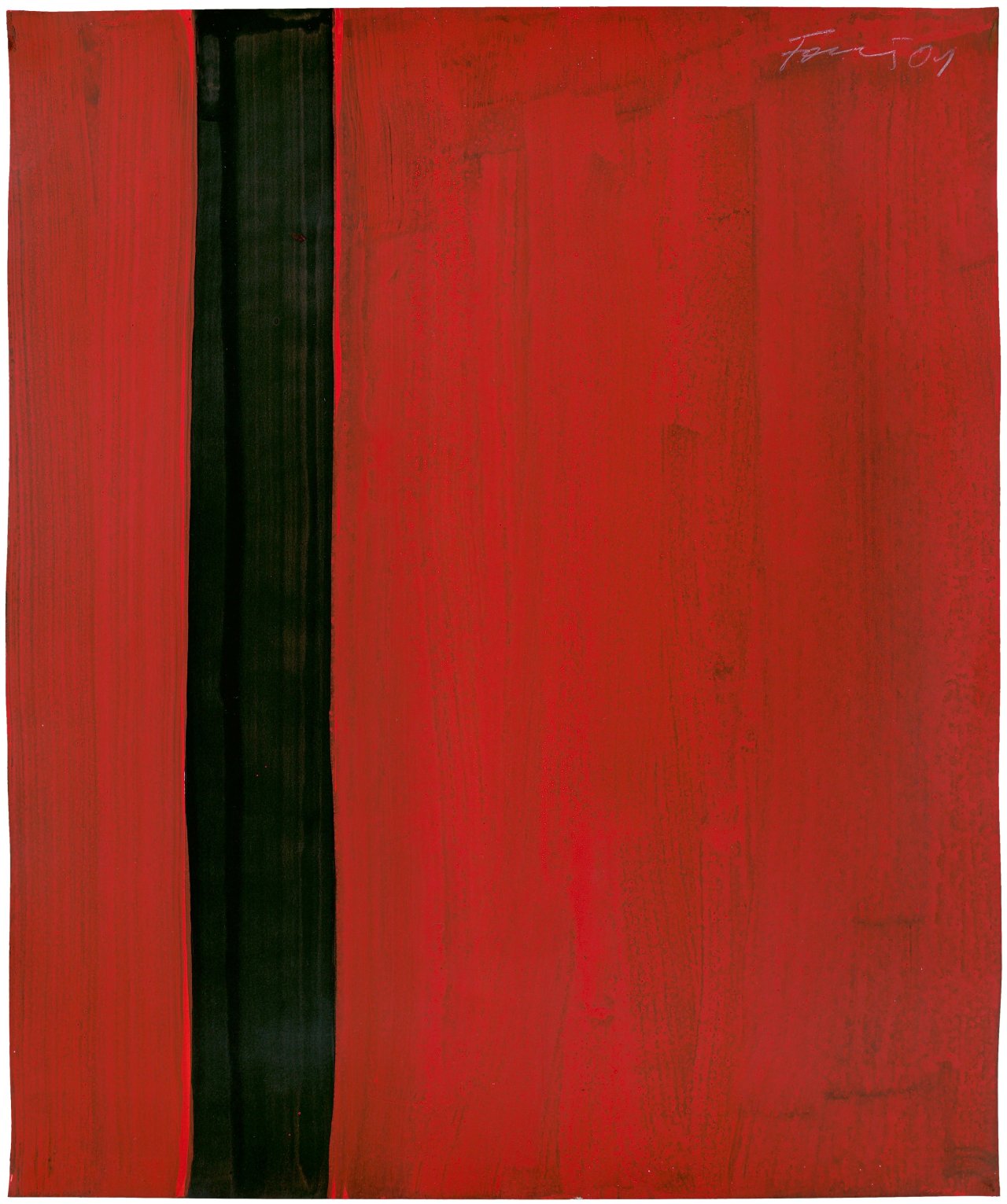 This picture shows the following artwork: Günther Förg. Untitled. 2001.