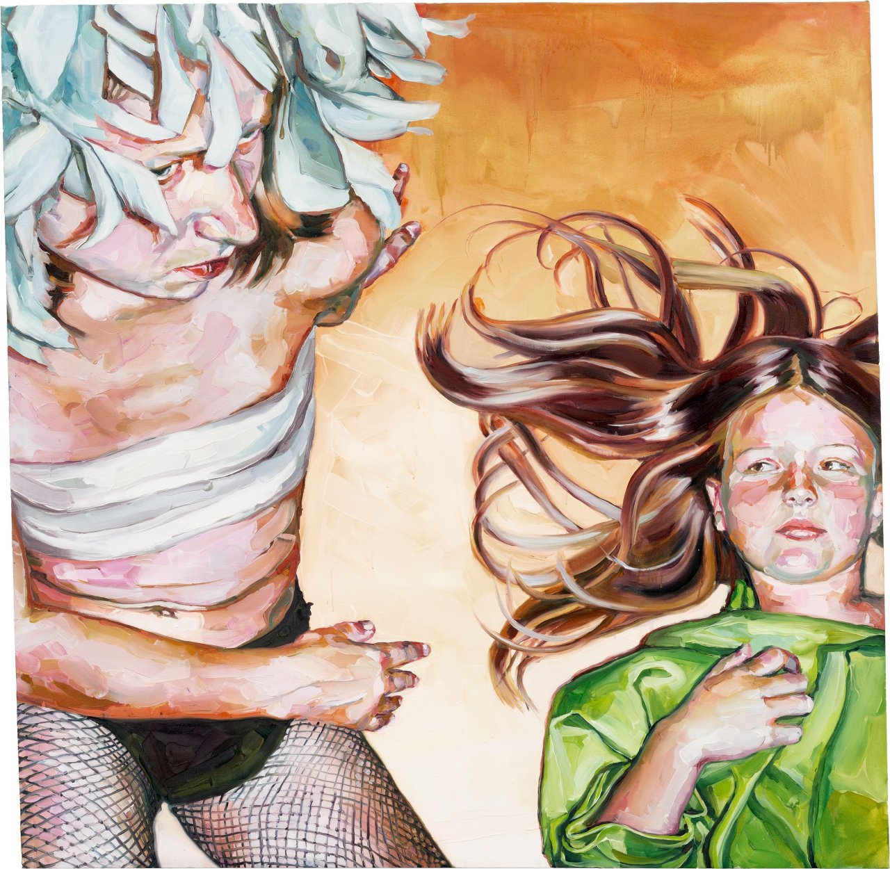 Catalog image of „Das kunstseidene Mädchen“. 2005