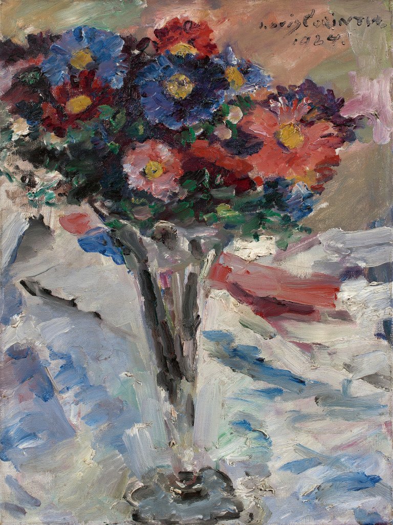 This picture shows the following artwork: Lovis Corinth. „Astern im Kelchglas“. 1924.