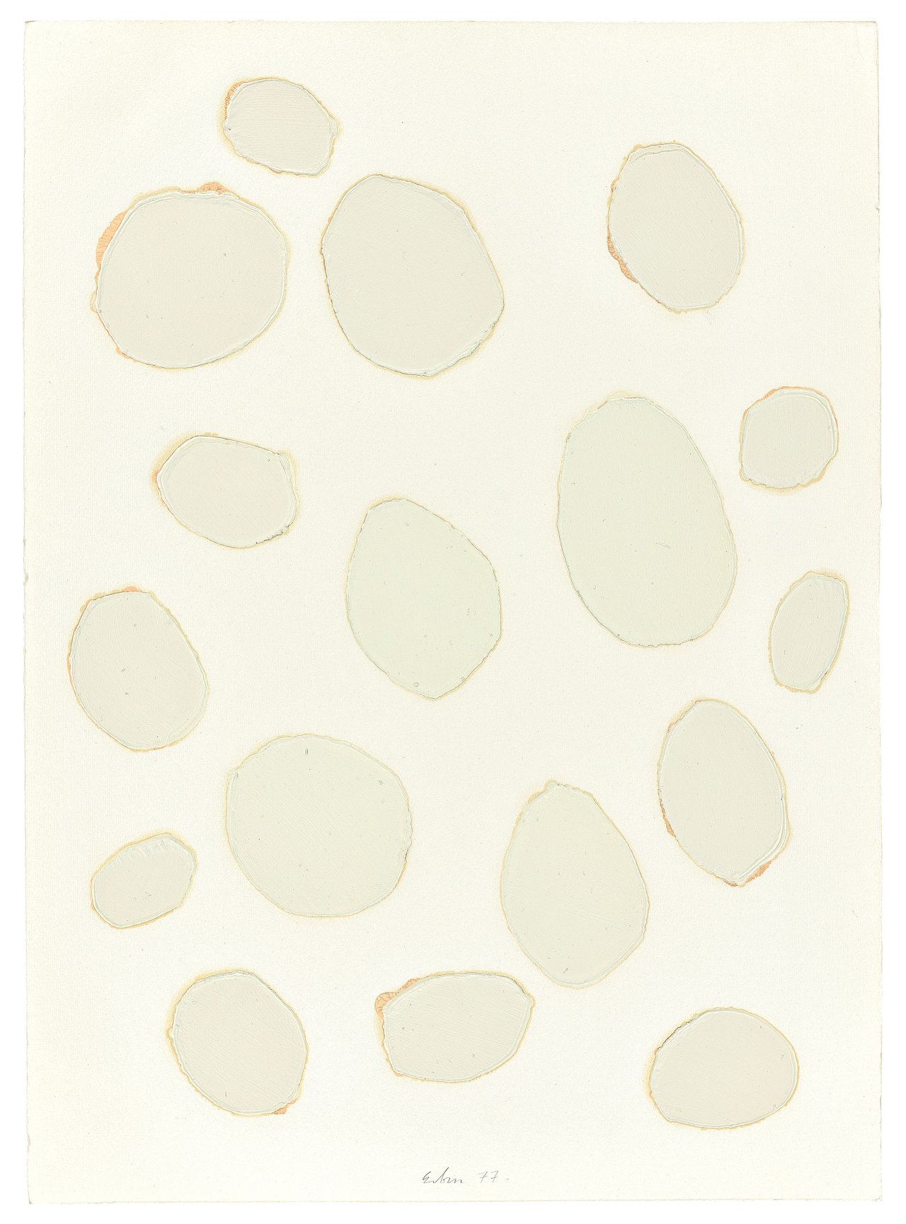 Auf diesem Bild ist das folgende Kunstwerk zu sehen: Ulrich Erben. Ohne Titel. 1977.
