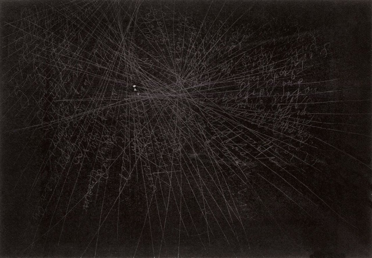 Auf diesem Bild ist das folgende Kunstwerk zu sehen: Joseph Beuys. Aus: „Frammenti Veneziani“. 1980.