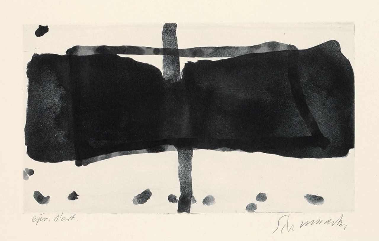 Auf diesem Bild ist das folgende Kunstwerk zu sehen: Emil Schumacher. 3/1967. 1967.