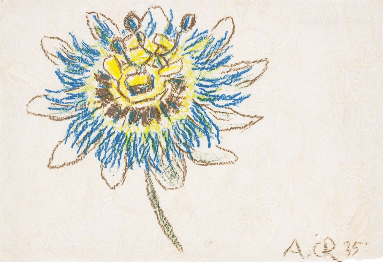 Auf diesem Bild ist das folgende Kunstwerk zu sehen: Christian Rohlfs. Passionsblume. 1935.