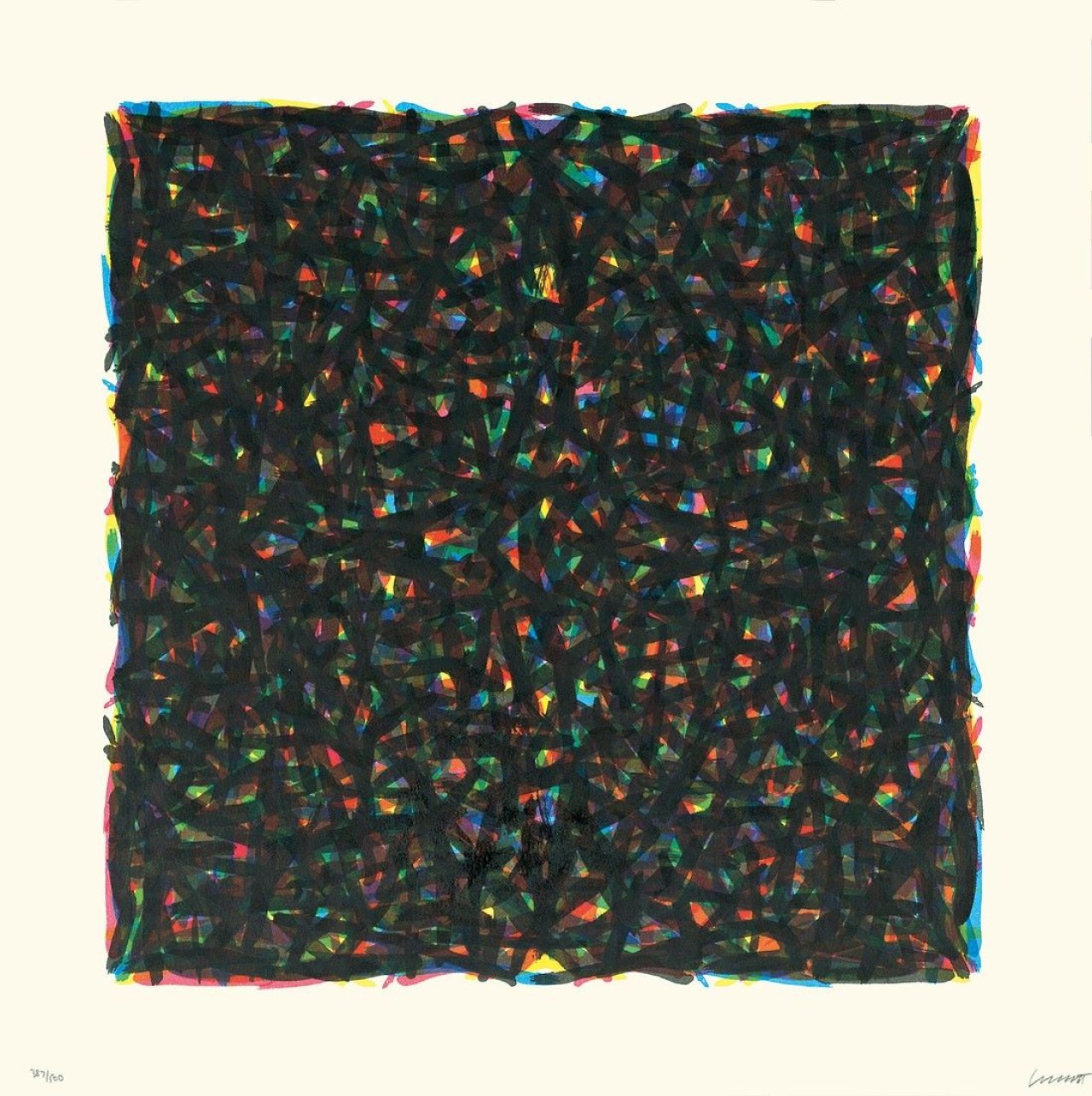 Auf diesem Bild ist das folgende Kunstwerk zu sehen: Sol LeWitt. Ohne Titel.