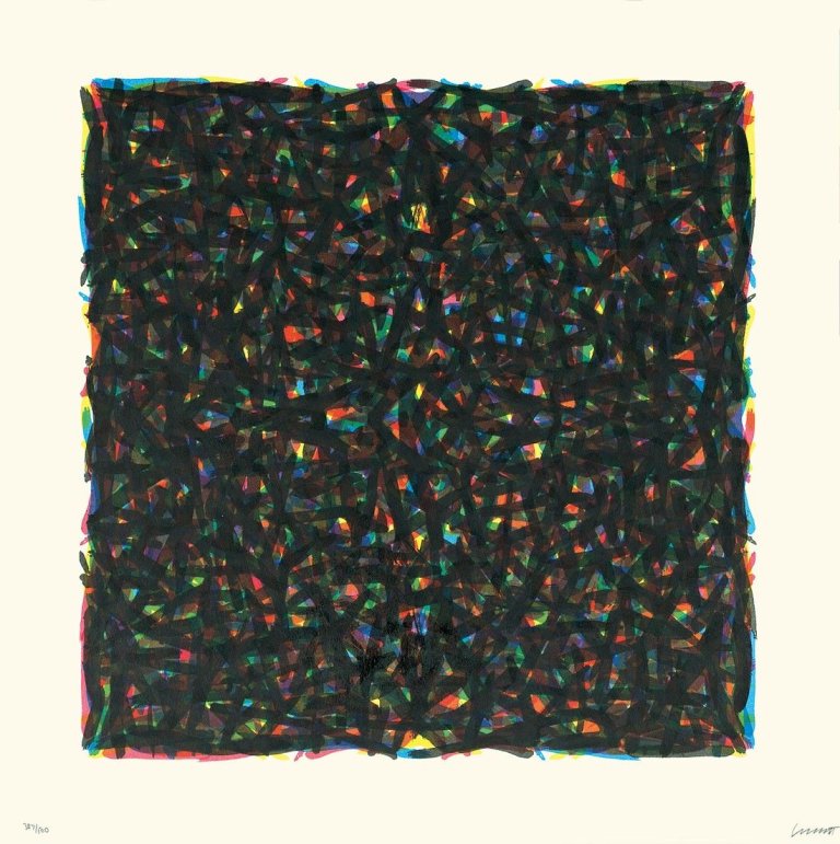 Auf diesem Bild ist das folgende Kunstwerk zu sehen: Sol LeWitt. Ohne Titel.