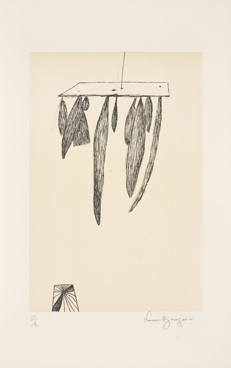 Auf diesem Bild ist das folgende Kunstwerk zu sehen: Louise Bourgeois. „Sheaves“. 1984/85.
