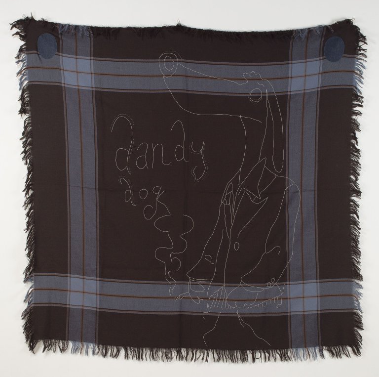 Auf diesem Bild ist das folgende Kunstwerk zu sehen: Cosima von Bonin. Dandy Dog. 2006.
