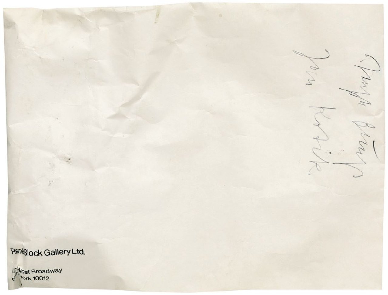 This picture shows the following artwork: Joseph Beuys. Untitled. 1979.