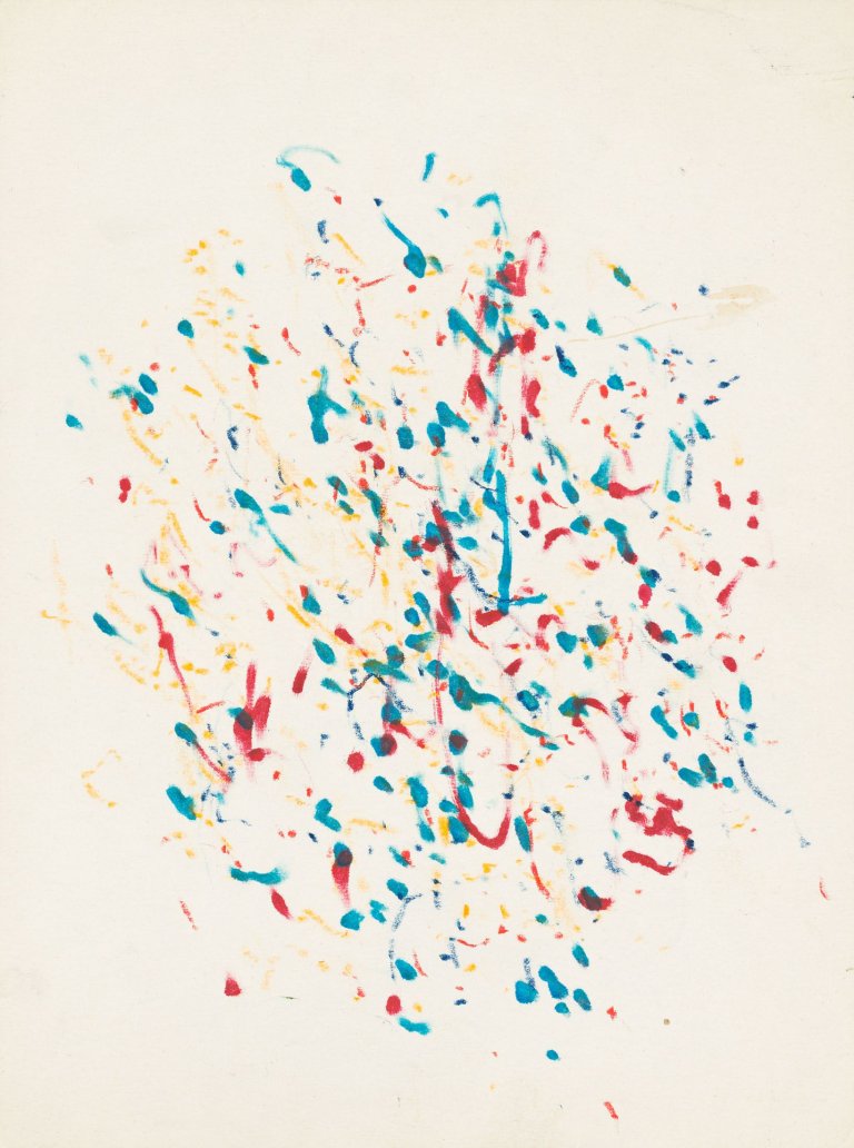 Auf diesem Bild ist das folgende Kunstwerk zu sehen: Jean Tinguely. „Metamatic 11“. 1959.
