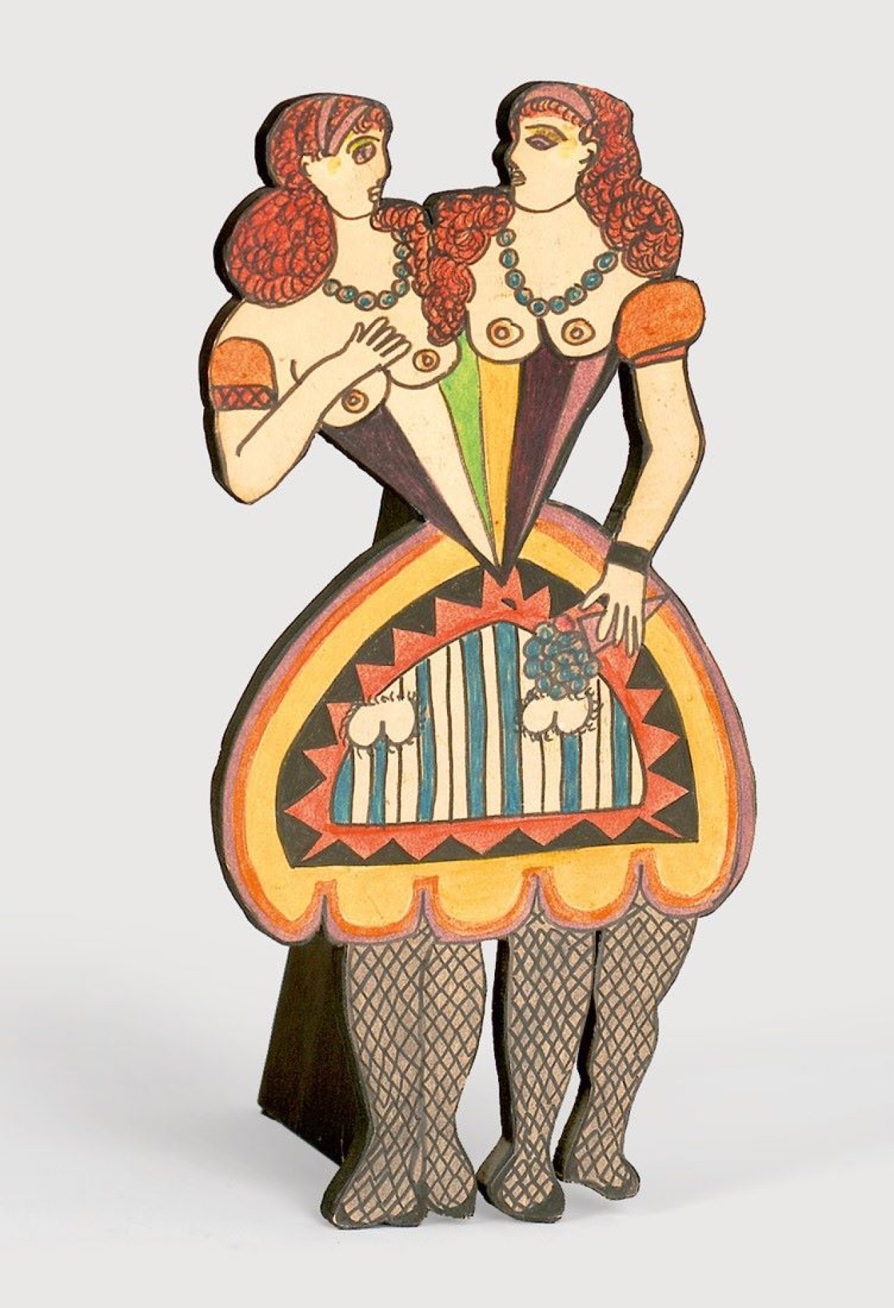 Auf diesem Bild ist das folgende Kunstwerk zu sehen: Dorothy Iannone. People. 1966/67.
