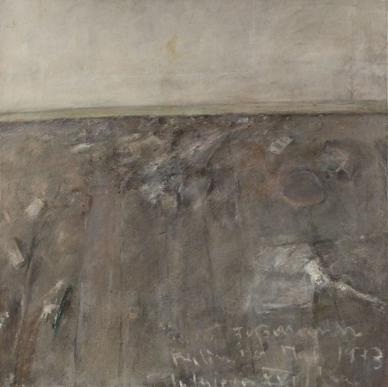Auf diesem Bild ist das folgende Kunstwerk zu sehen: Klaus Fußmann. „Interieur XVI“. 1973.