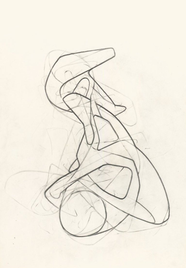 Auf diesem Bild ist das folgende Kunstwerk zu sehen: Frank Nitsche. Ohne Titel. 2000.