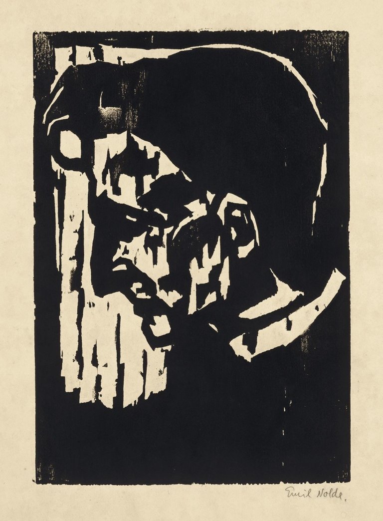 This picture shows the following artwork: Emil Nolde. „Dr. S. (Sauerlandt)“. 1913.