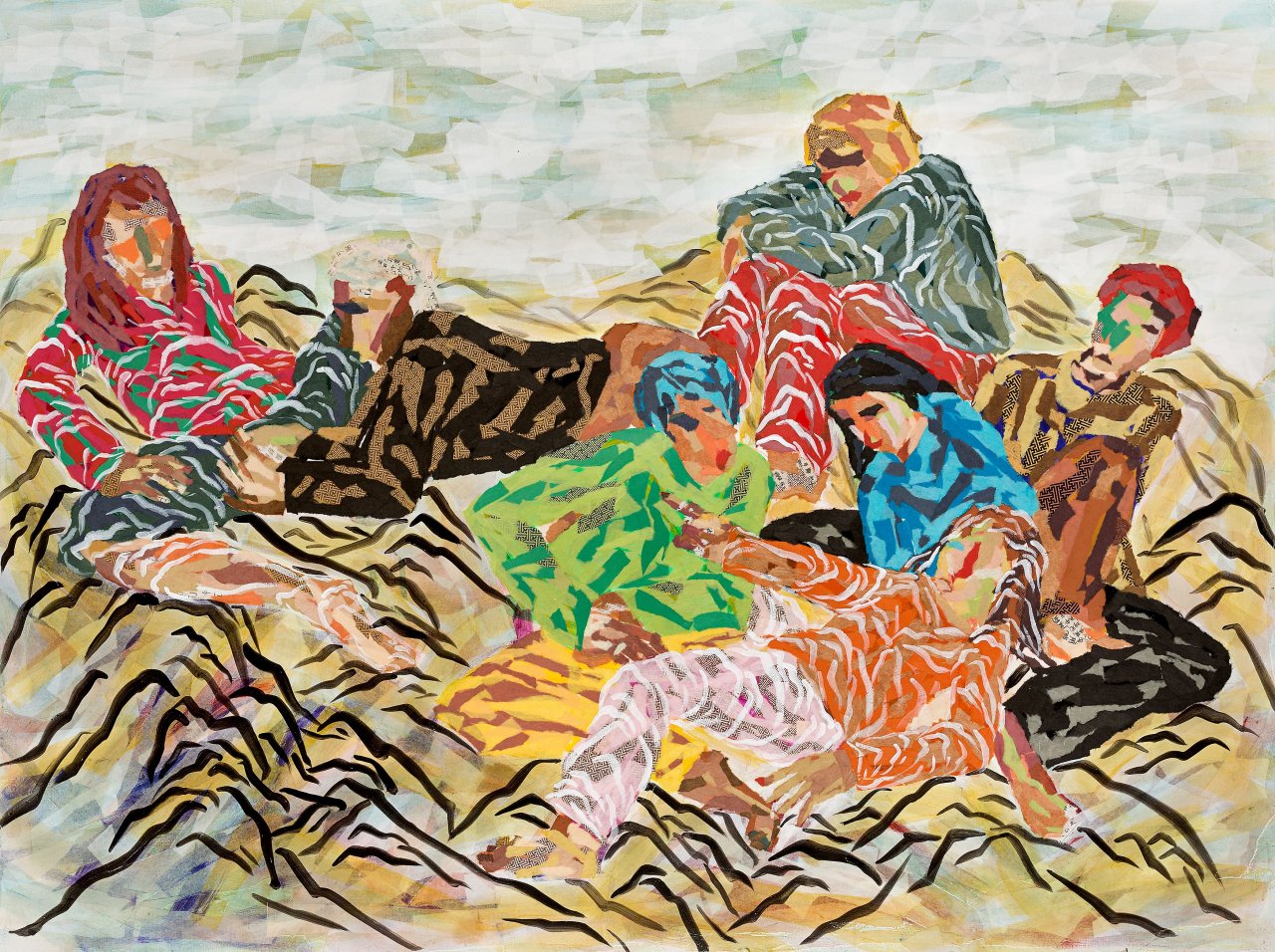 Auf diesem Bild ist das folgende Kunstwerk zu sehen:  SEO (d.i. Seo Soo-Kyoung ). „Eigentlich möchte ich mit dir alleine sein“ aus der Serie: „Meine deutschen Träume“. 2003.