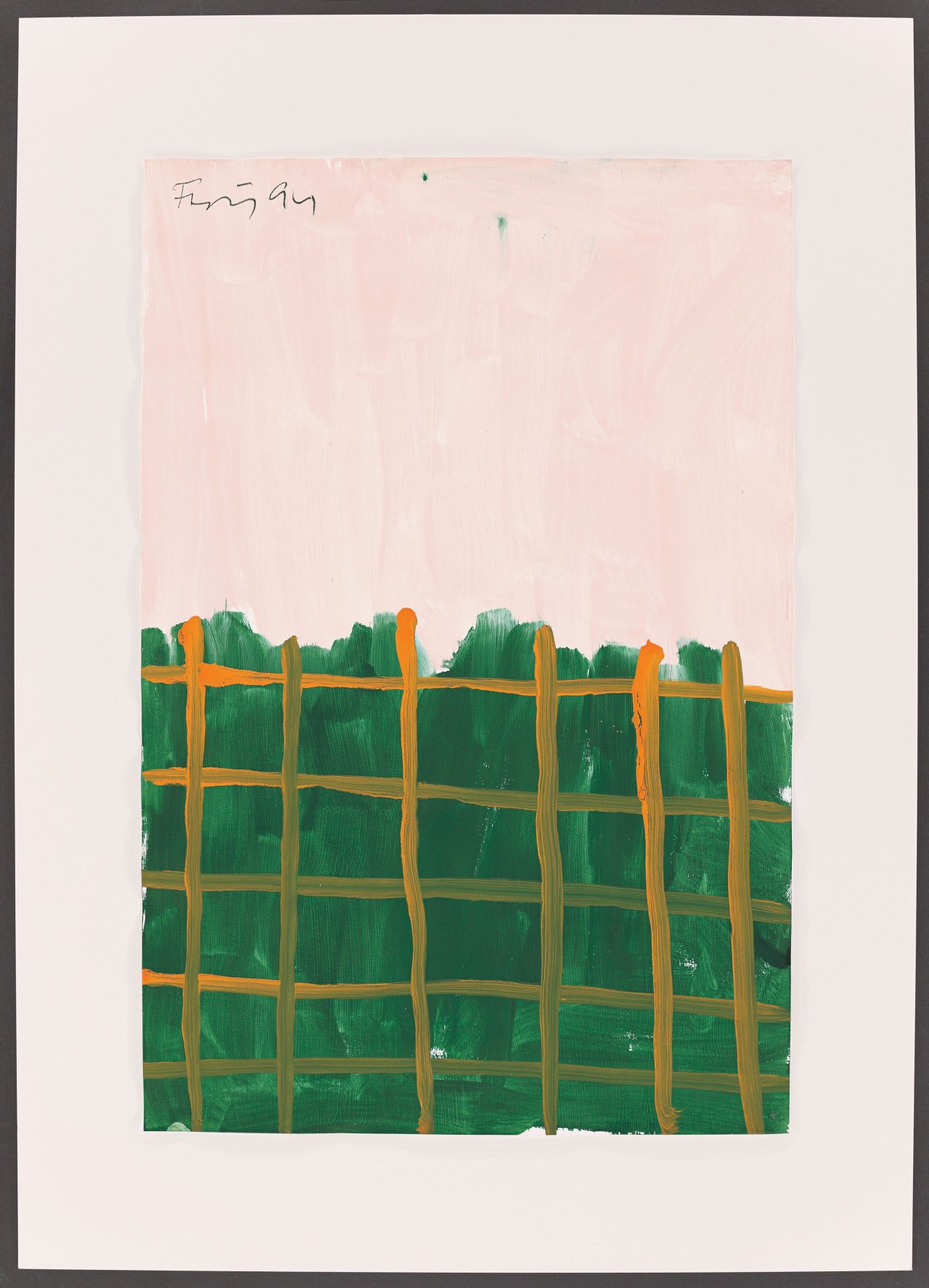 Auf diesem Bild ist das folgende Kunstwerk zu sehen: Günther Förg. Ohne Titel. 1994.