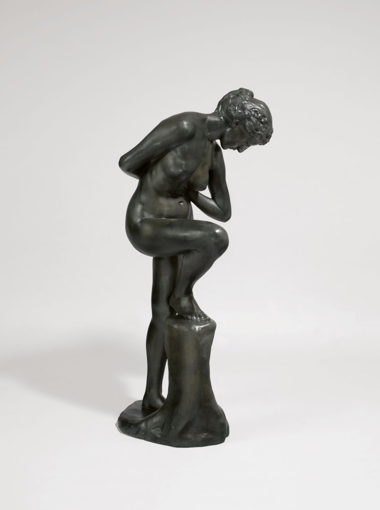 Auf diesem Bild ist das folgende Kunstwerk zu sehen: Max Klinger. Badende. 1896/97.