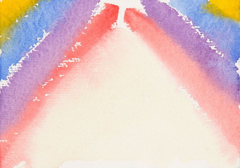 Auf diesem Bild ist das folgende Kunstwerk zu sehen: Günther Uecker. „Vatnajoküll“. 1985.