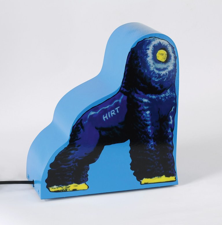 Auf diesem Bild ist das folgende Kunstwerk zu sehen: Neo Rauch. „Hirt“. 2001.