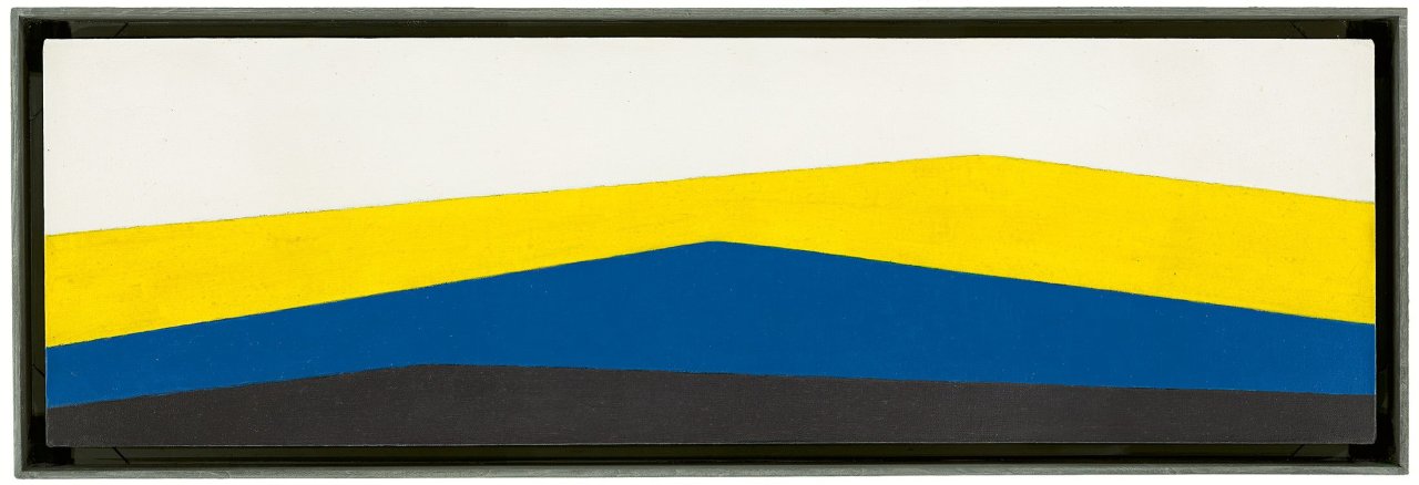 Auf diesem Bild ist das folgende Kunstwerk zu sehen: Rainer Tappeser. „Horizonte“. 1972.