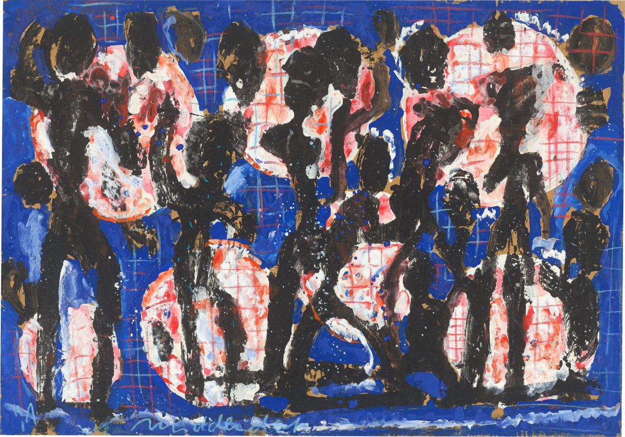 Auf diesem Bild ist das folgende Kunstwerk zu sehen: Helmut Middendorf. Ohne Titel. 1994.