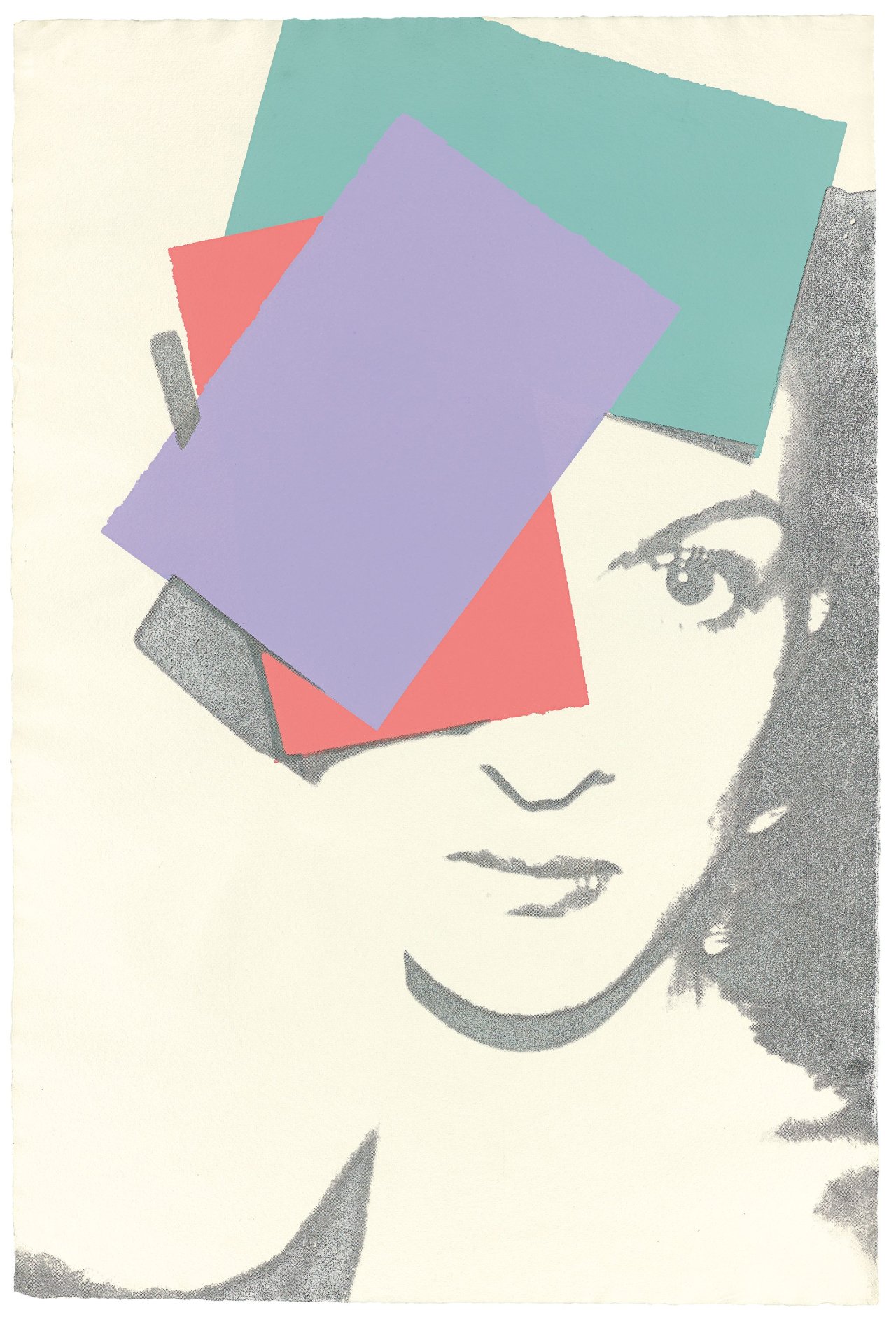 This picture shows the following artwork: Andy Warhol. „Paloma Picasso“. 1975.