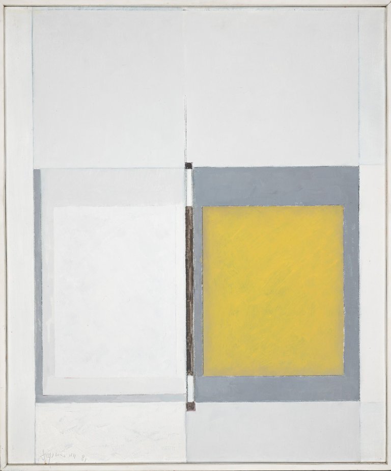Auf diesem Bild ist das folgende Kunstwerk zu sehen: Heinrich Siepmann. „B 16/1984“. 1981.
