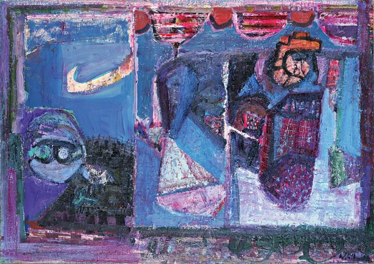 Auf diesem Bild ist das folgende Kunstwerk zu sehen: Walter Libuda. „Vorposten“. 2005.