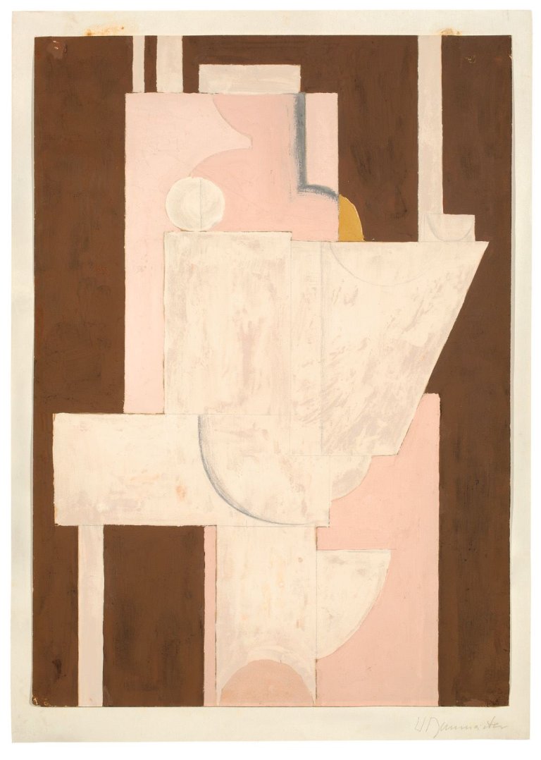 Auf diesem Bild ist das folgende Kunstwerk zu sehen: Willi Baumeister. „Figur“. 1922.