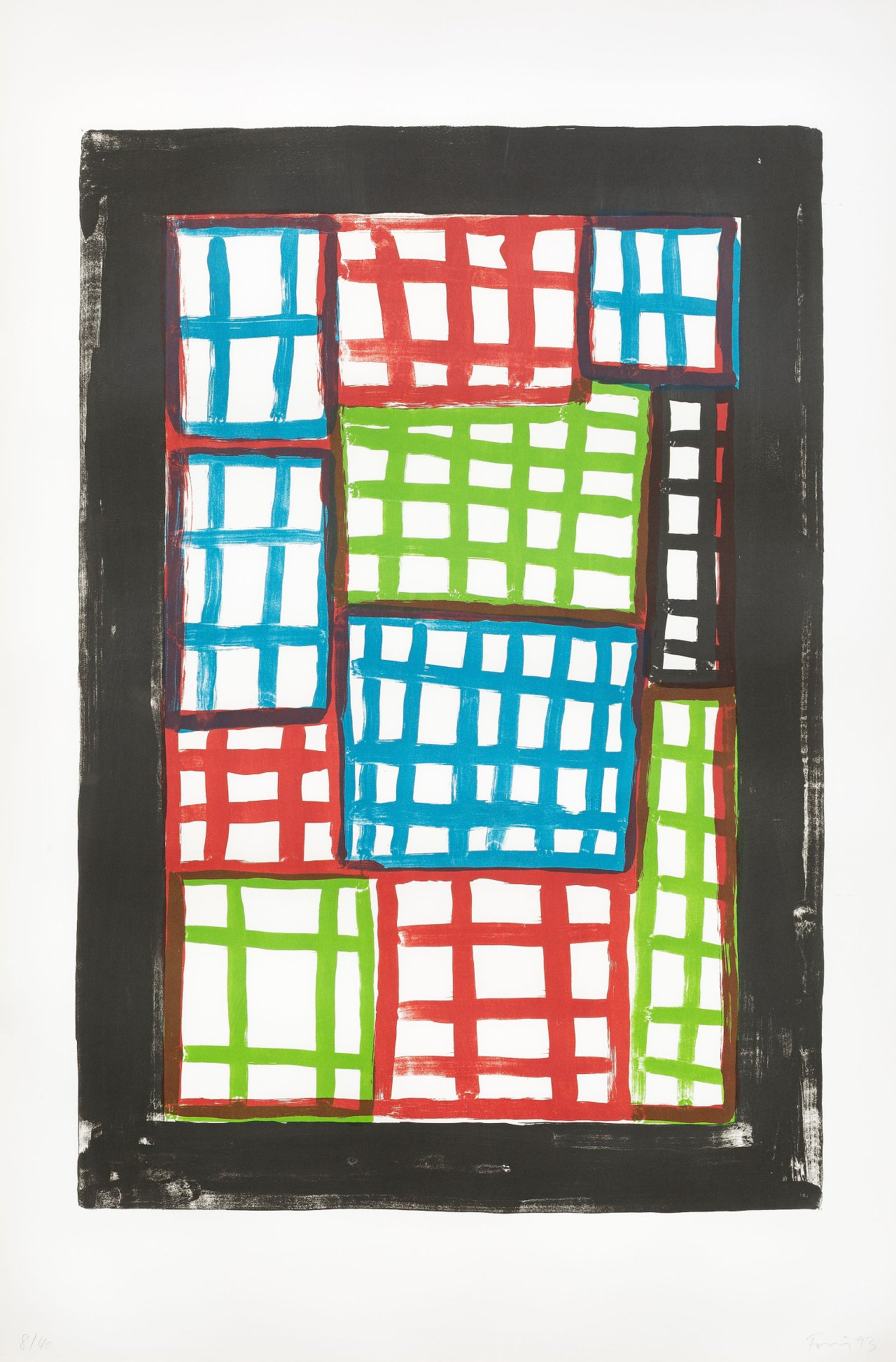 Auf diesem Bild ist das folgende Kunstwerk zu sehen: Günther Förg. Ohne Titel. 1993.