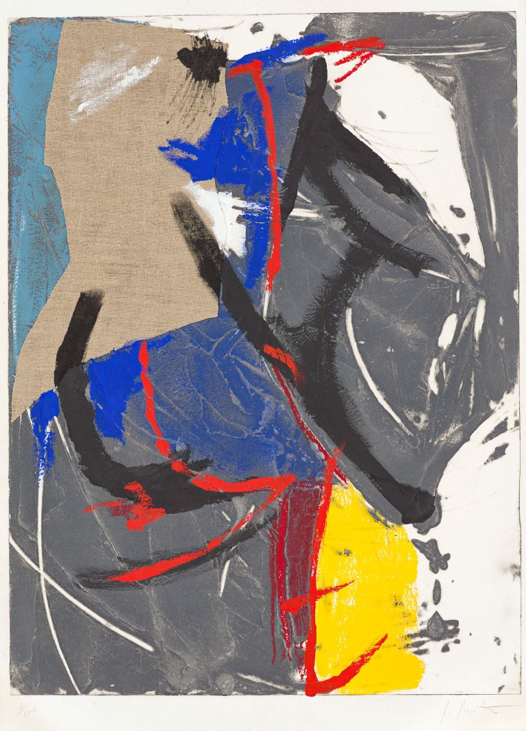 Auf diesem Bild ist das folgende Kunstwerk zu sehen: Jean Miotte. Ohne Titel.