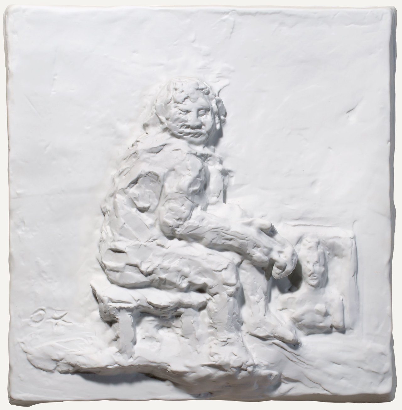 Auf diesem Bild ist das folgende Kunstwerk zu sehen: Oskar Kokoschka. „Der Töpfer“. 1979.