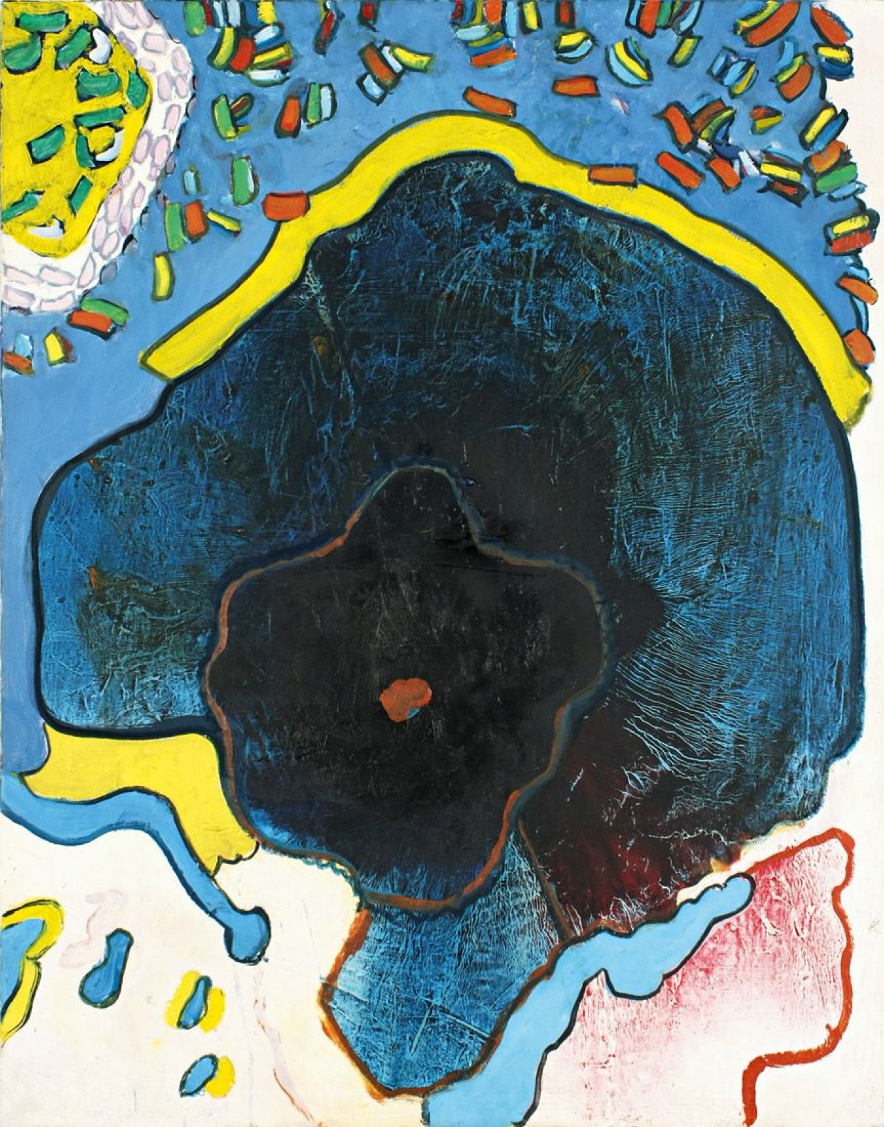 Auf diesem Bild ist das folgende Kunstwerk zu sehen: Ulrich Knispel. „Kopf“. 1964.