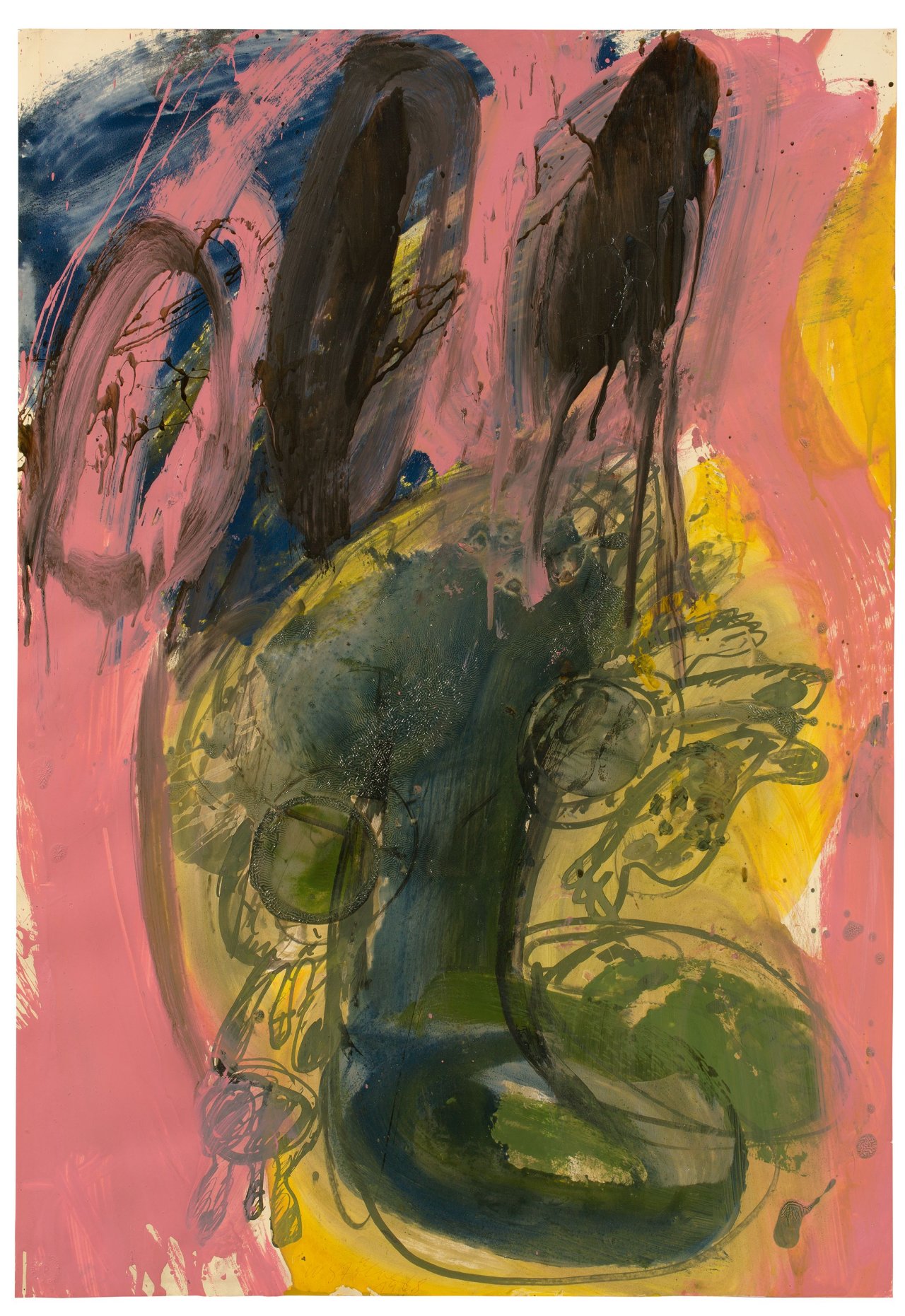 Auf diesem Bild ist das folgende Kunstwerk zu sehen: Walter Stöhrer. Ohne Titel. 1968.