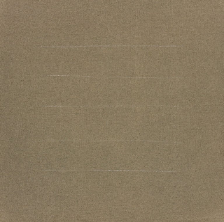 Auf diesem Bild ist das folgende Kunstwerk zu sehen: Winfred Gaul. „Markierungen 99“. 1974.