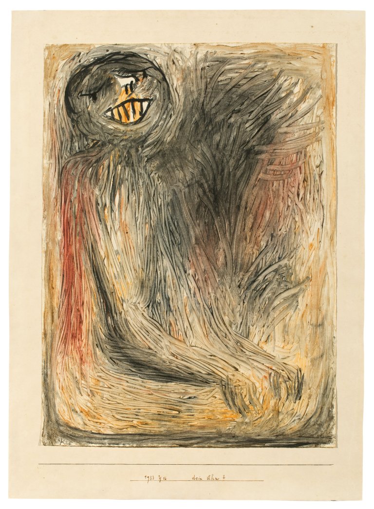 This picture shows the following artwork: Paul Klee. „Dein Ahn?“. 1933.
