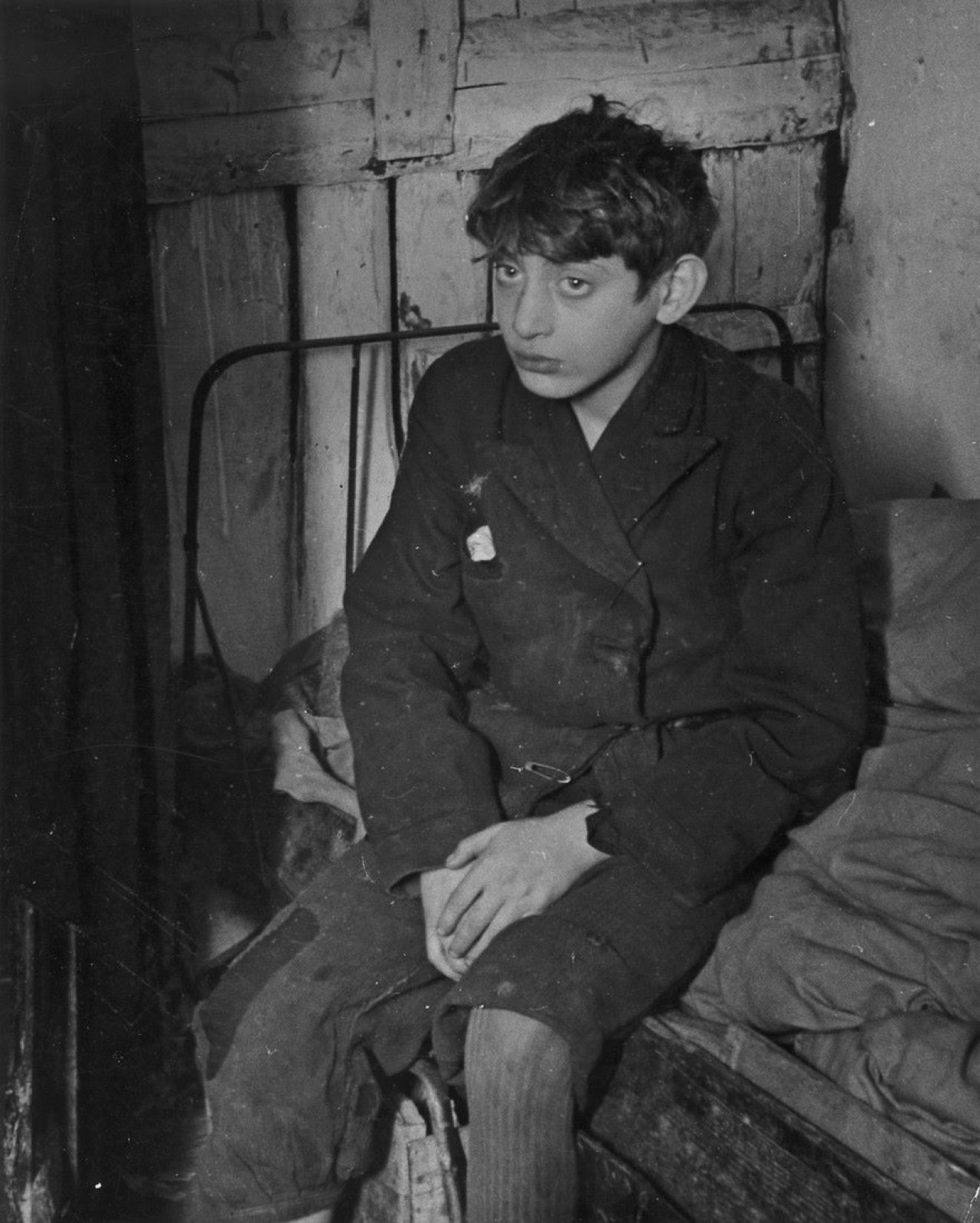 Auf diesem Bild ist das folgende Kunstwerk zu sehen: Roman Vishniac. Polen. Um 1936.