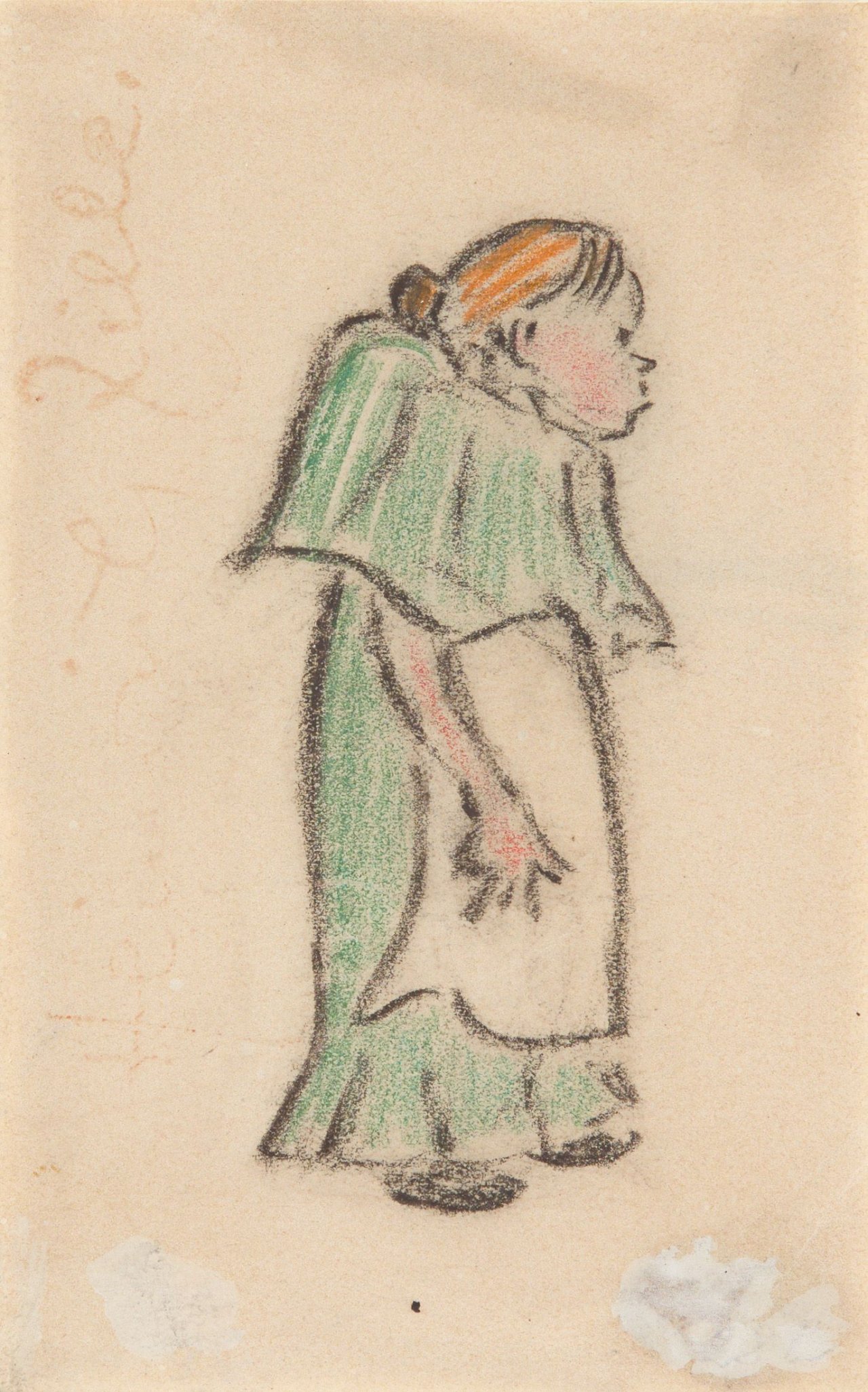 Auf diesem Bild ist das folgende Kunstwerk zu sehen: Heinrich Zille. Das bucklige Lieschen.