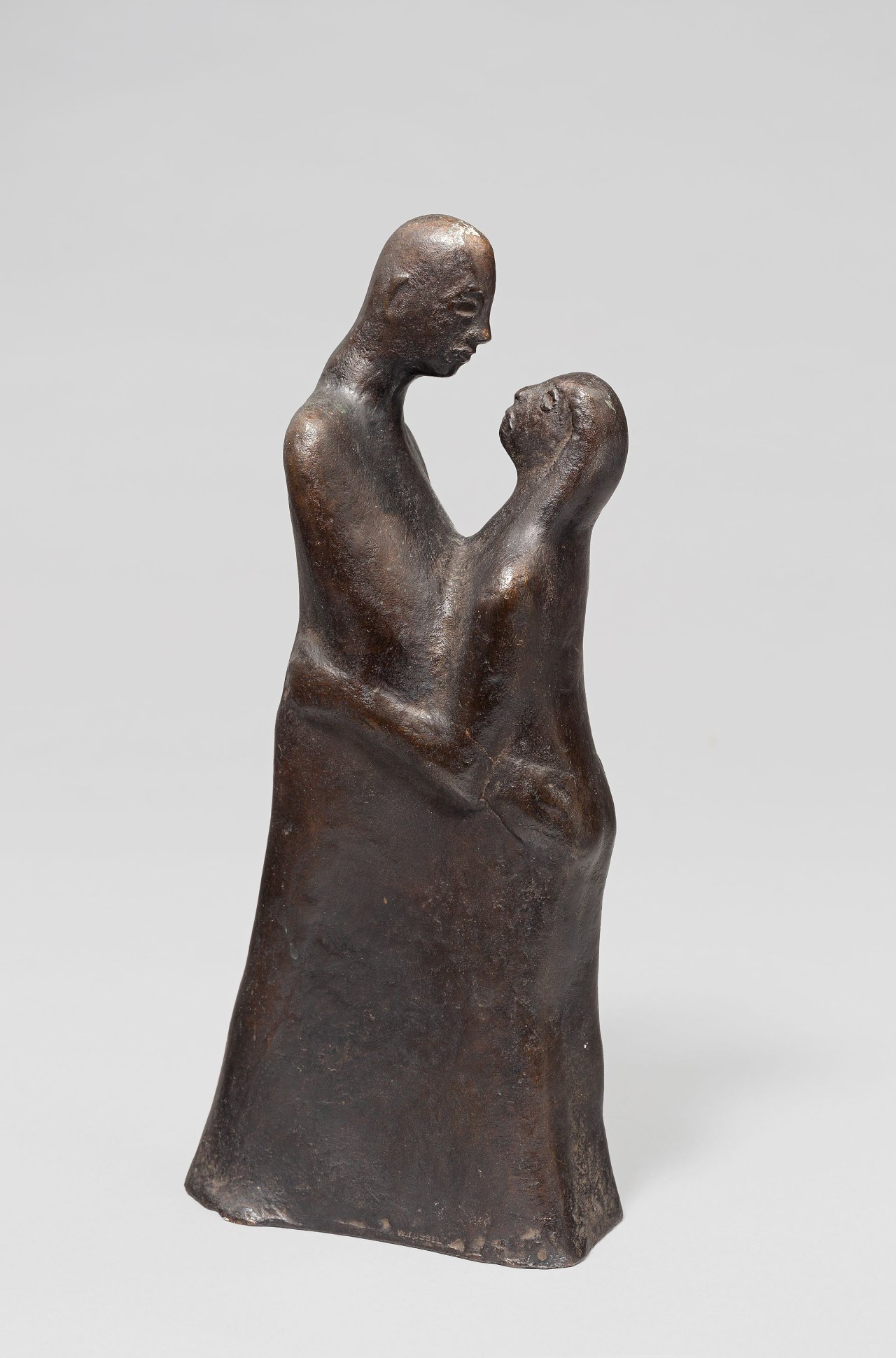 Auf diesem Bild ist das folgende Kunstwerk zu sehen: Walter Kampmann. „Das Liebespaar“. 1928.
