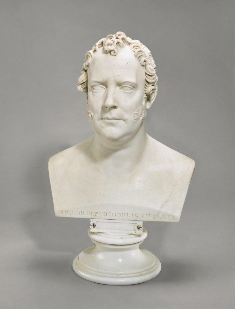 Auf diesem Bild ist das folgende Kunstwerk zu sehen: Christian Daniel Rauch. „Heinrich, Prinz von Preußen“. 1830/1841.