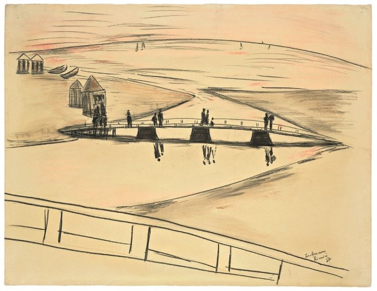 Auf diesem Bild ist das folgende Kunstwerk zu sehen: Max Beckmann. „Rimini“. 1927.