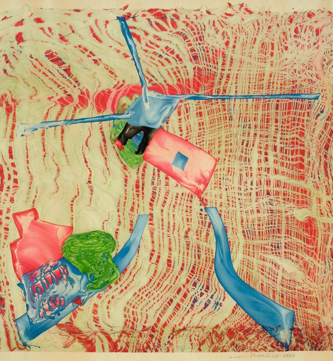 This picture shows the following artwork: André Thomkins. Untitled. 1964.