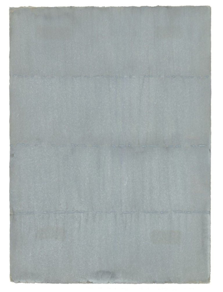 Auf diesem Bild ist das folgende Kunstwerk zu sehen: Raimund Girke. „(RUHIGE BEWEGUNG) „Slow Movement““. 1973.