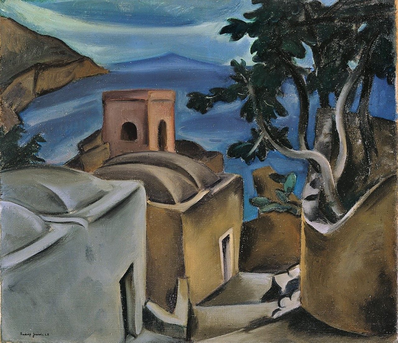 Auf diesem Bild ist das folgende Kunstwerk zu sehen: Rudolf Jacobi. „Sta. Margherita“. 1925.