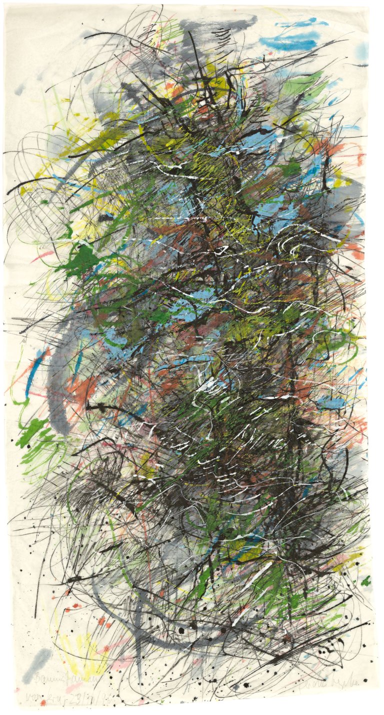 Auf diesem Bild ist das folgende Kunstwerk zu sehen: Gerda Lepke. „Baumstamm von Gera“. 1996.