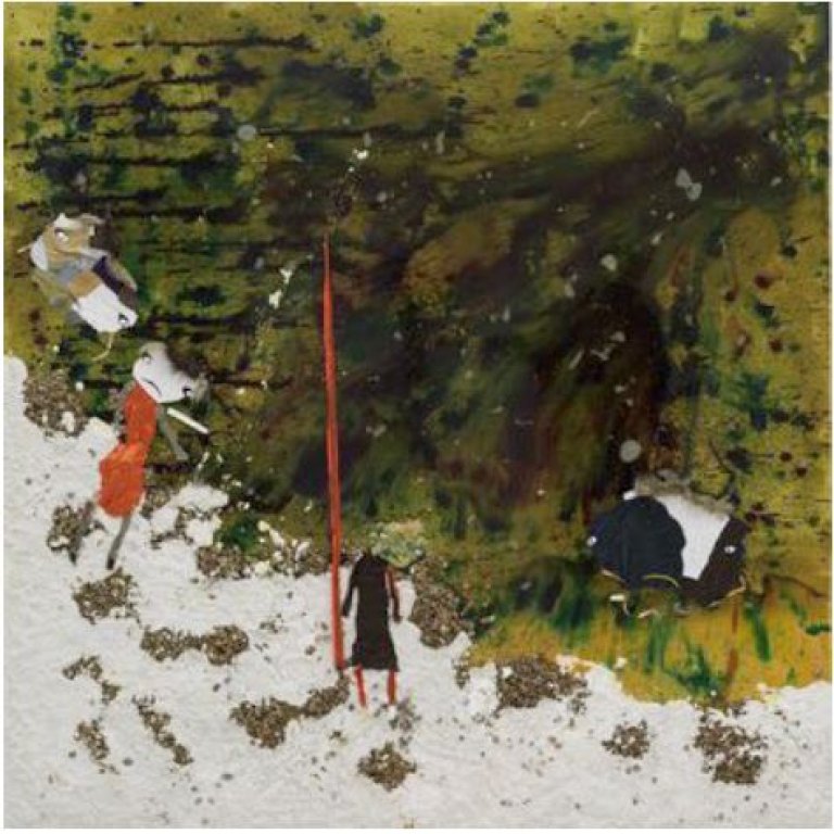 Auf diesem Bild ist das folgende Kunstwerk zu sehen: Jon Pylypchuk. „your breath smells like shit because you eat your own shit“. 2007.