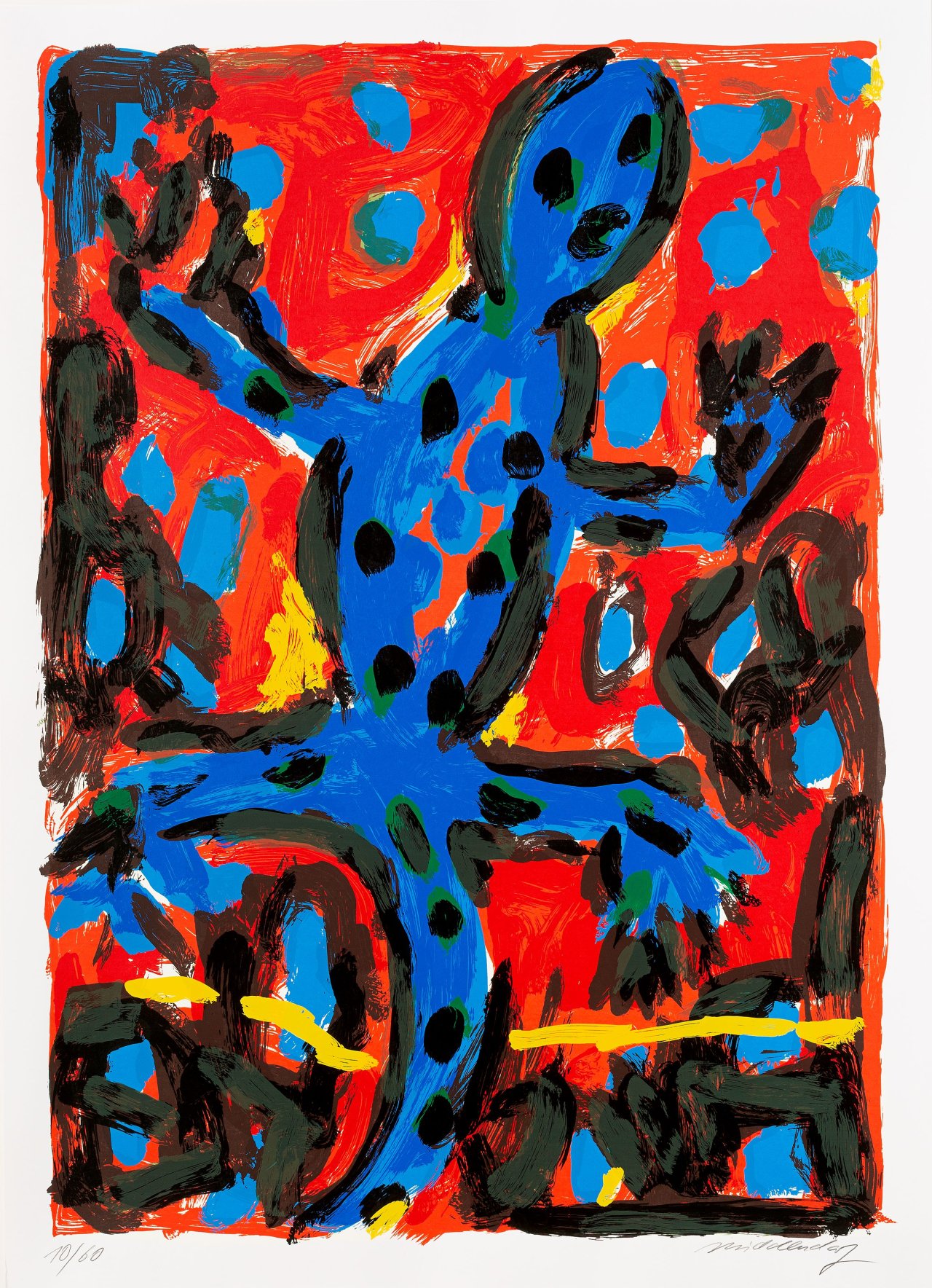 Auf diesem Bild ist das folgende Kunstwerk zu sehen: Helmut Middendorf. Gecko. 1981.