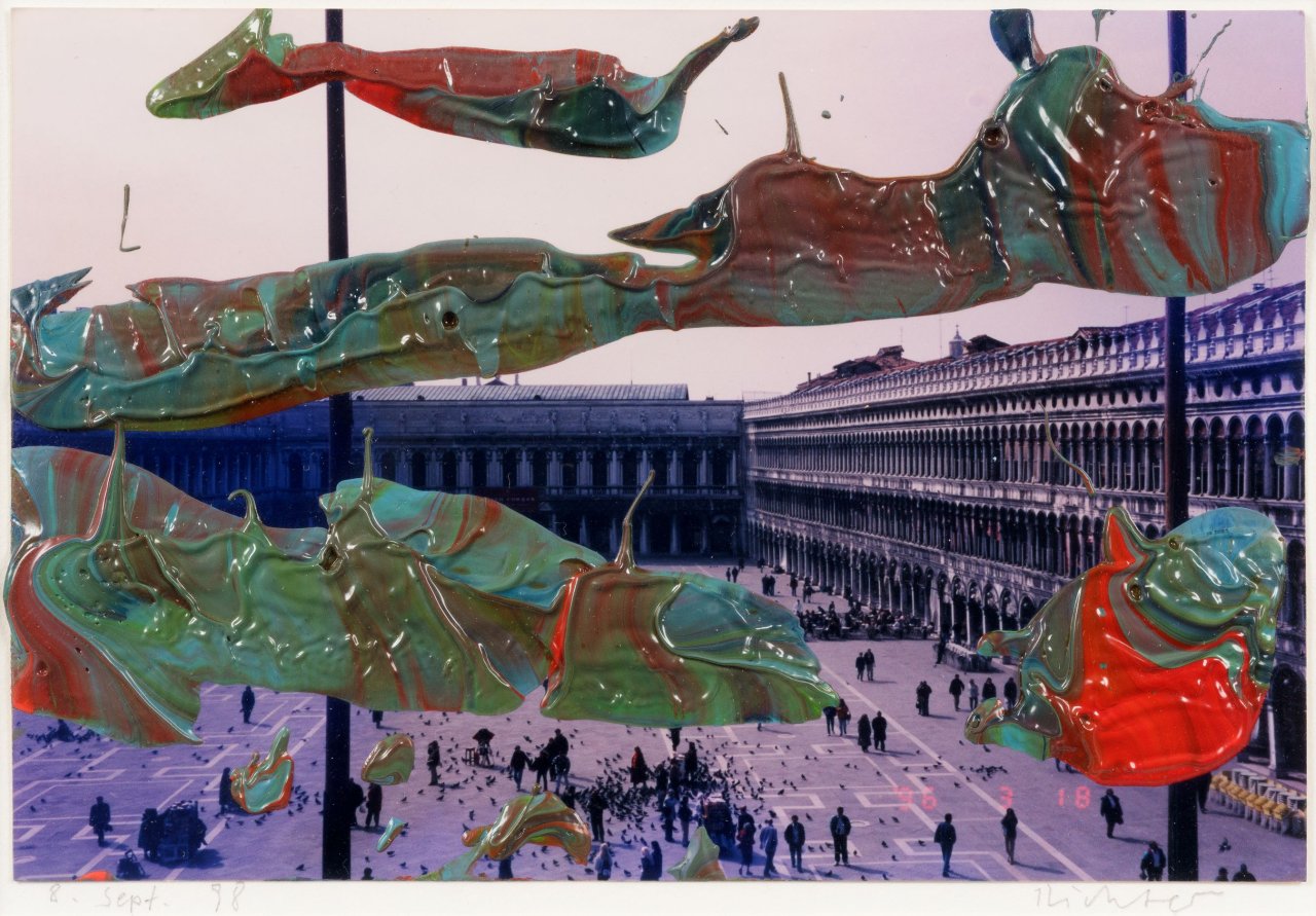 This picture shows the following artwork: Gerhard Richter. ”8. Sept. '98”. 1998.