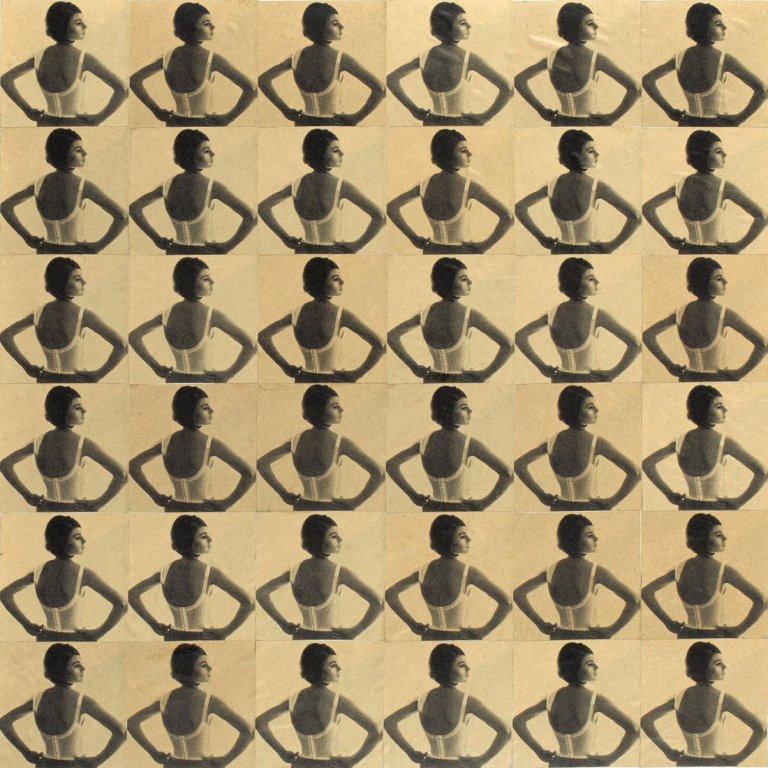 Auf diesem Bild ist das folgende Kunstwerk zu sehen: Peter Roehr. Ohne Titel. 1965.