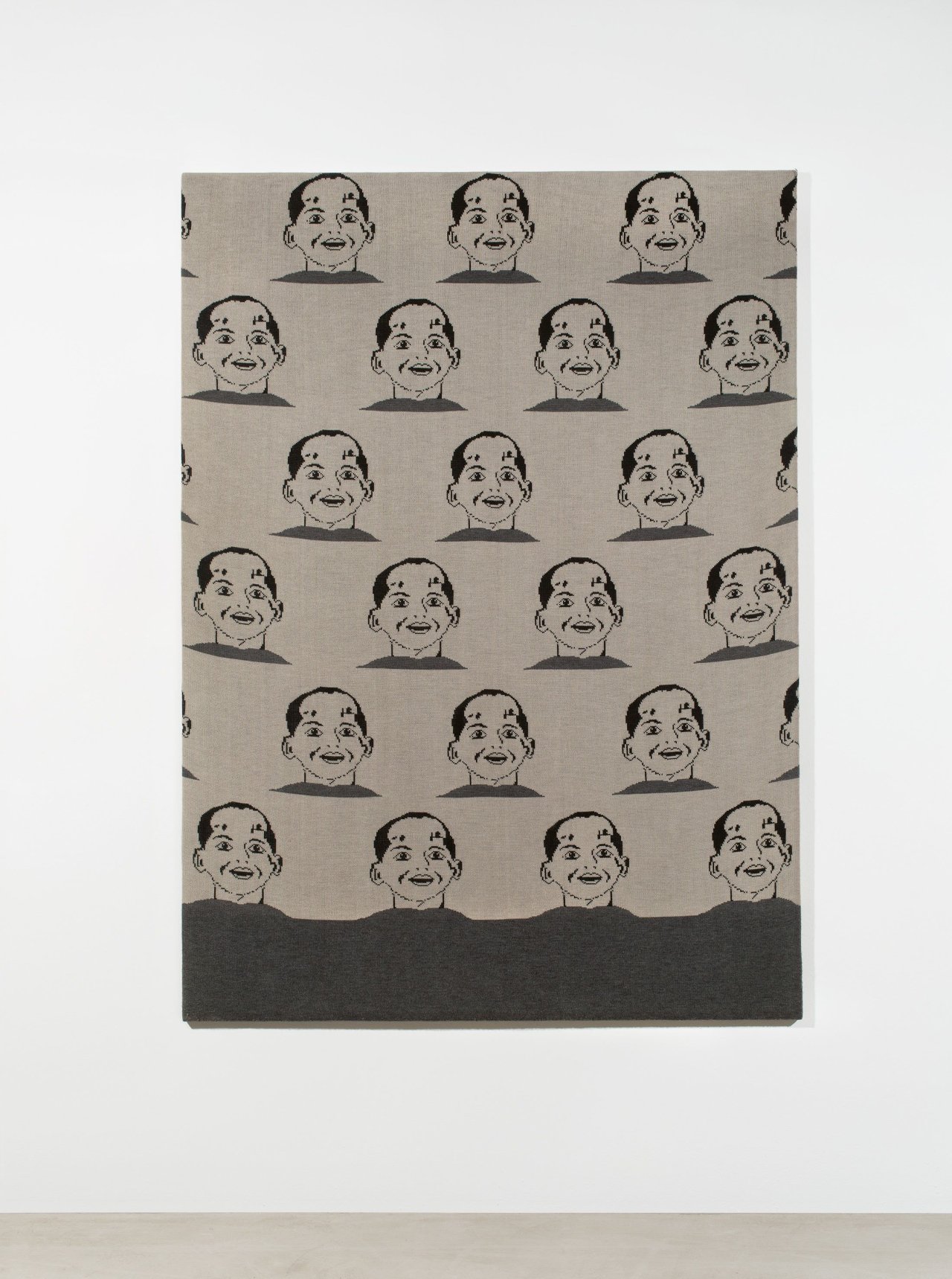Auf diesem Bild ist das folgende Kunstwerk zu sehen: Rosemarie Trockel. Ohne Titel. 1989.